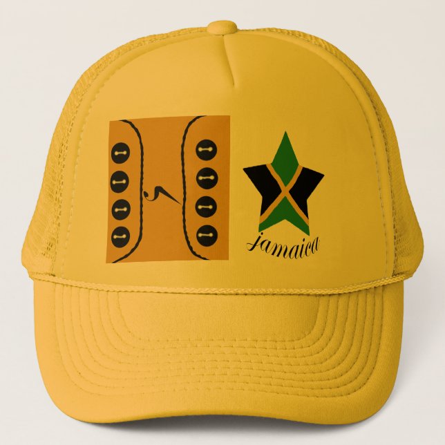 Casquette de maille de la Jamaïque Selecta (Devant)