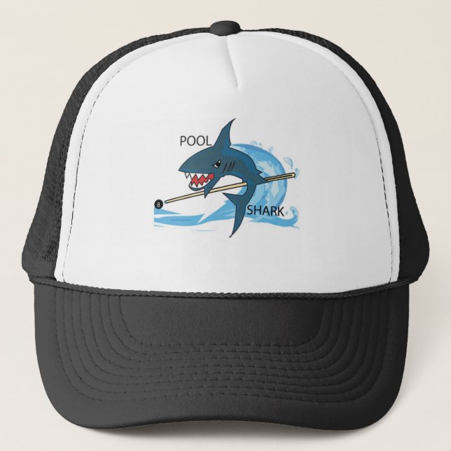 Casquette de maille du requin 2 de piscine (Devant)