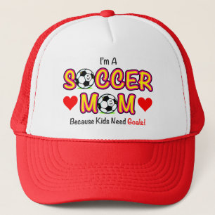 Casquette de maman du football "de buts du besoin