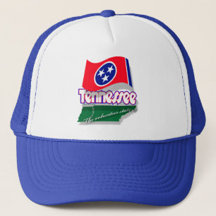 Casquette de mapflag du Tennessee