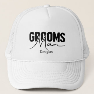 Casquette de mariage personnalisée pour garçon d'h
