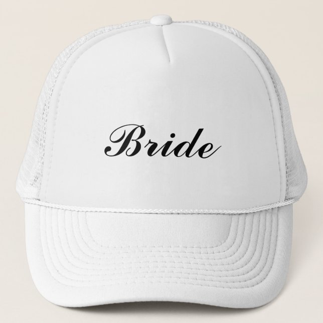 Casquette de mariée (Devant)
