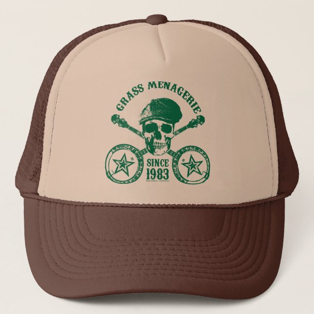 Casquette de ménagerie d'herbe (Devant)