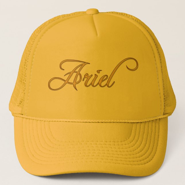 CASQUETTE de mode personnalisé de marque ARIEL (Devant)