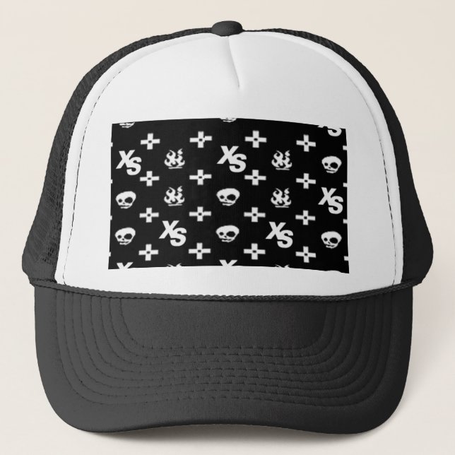 Casquette de monogramme de XS (Devant)