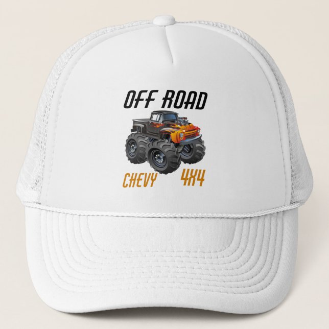 Casquette de monster truck (Devant)