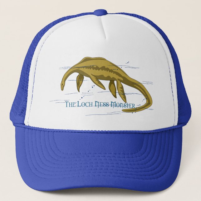 Casquette de monstre de Loch Ness (Devant)