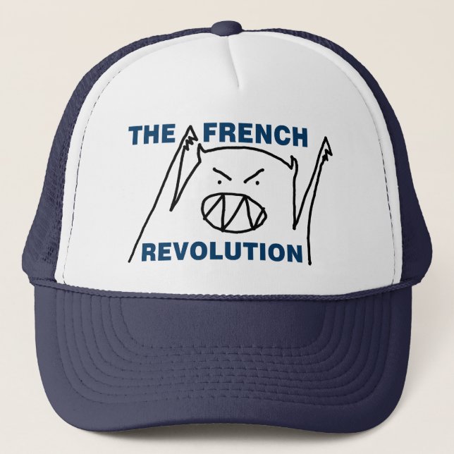 Casquette de monstre de TFR (bleu marine/blanc) (Devant)