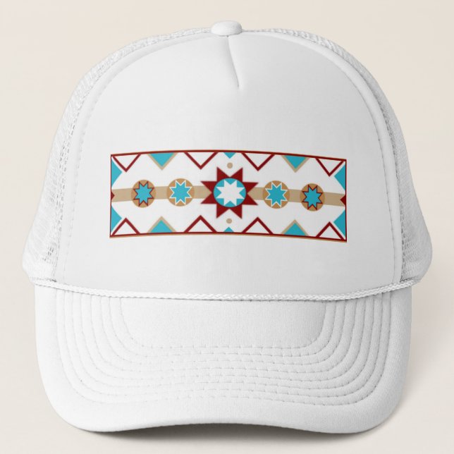 Casquette de motif de Natif américain (Devant)