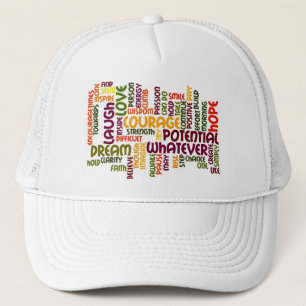 Casquette de motivation de camionneurs des mots #1