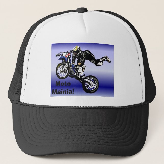 Casquette de Moto Mainia (Devant)