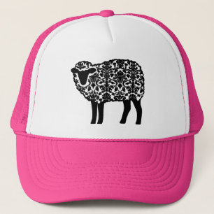 Casquette de moutons de damassé
