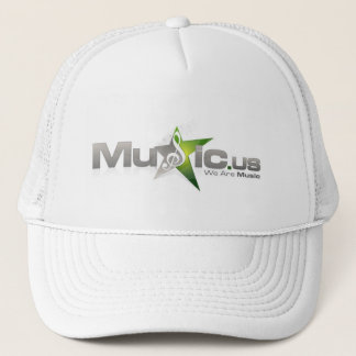 Casquette de Music.us - blanc