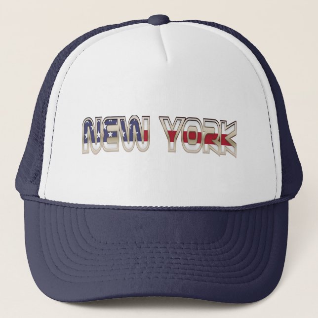 Casquette de New York patriotique (Devant)