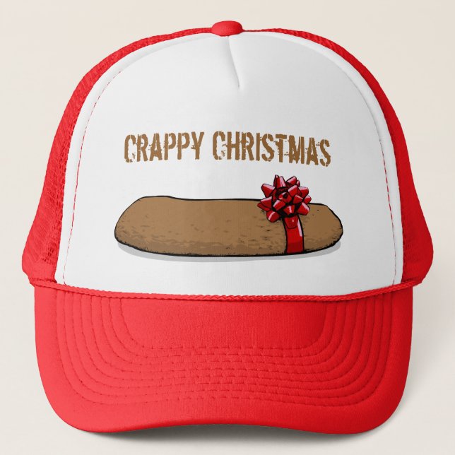 Casquette de Noël merdique (Devant)