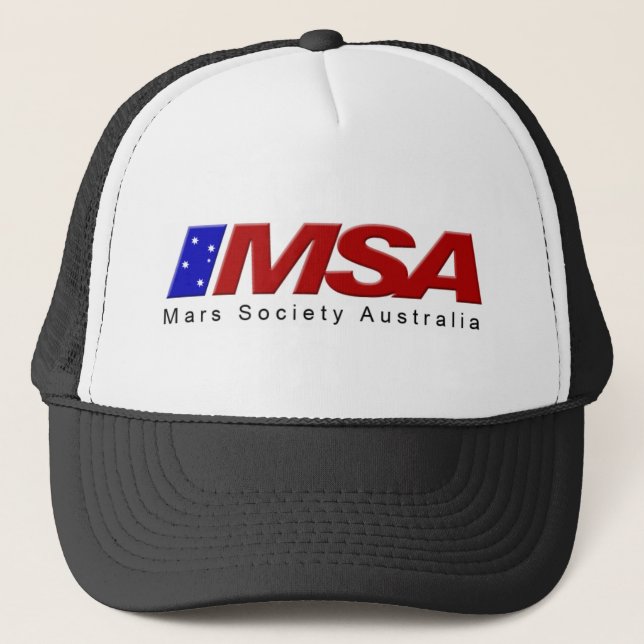 Casquette de noir de MSA (Devant)