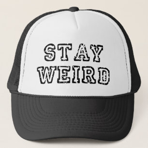 Casquette De noir étrange de séjour