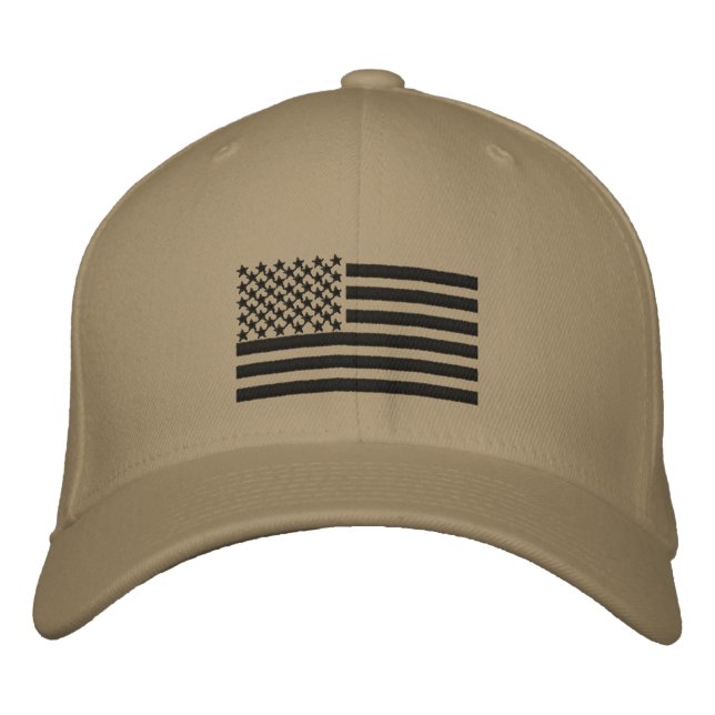 CASQUETTE de nom personnalisé US Flag (Devant)