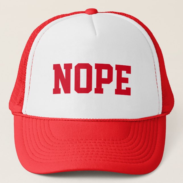 Casquette de Nope (Devant)