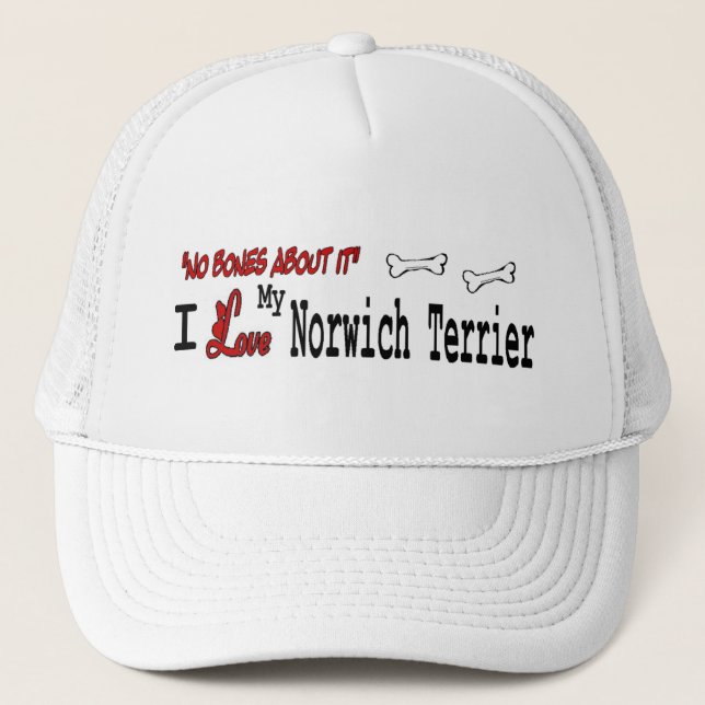 Casquette de Norwich Terrier (I Love) (Devant)