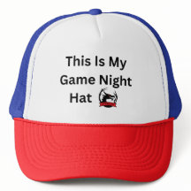 Casquette de nuit du jeu