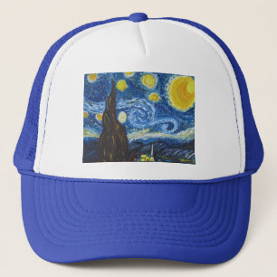 Casquette de nuit étoilée