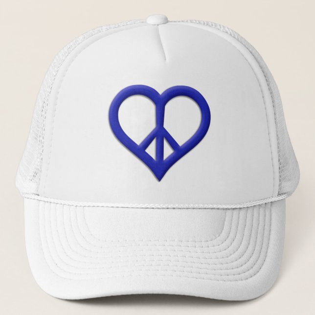 Casquette de paix et d'amour (Devant)