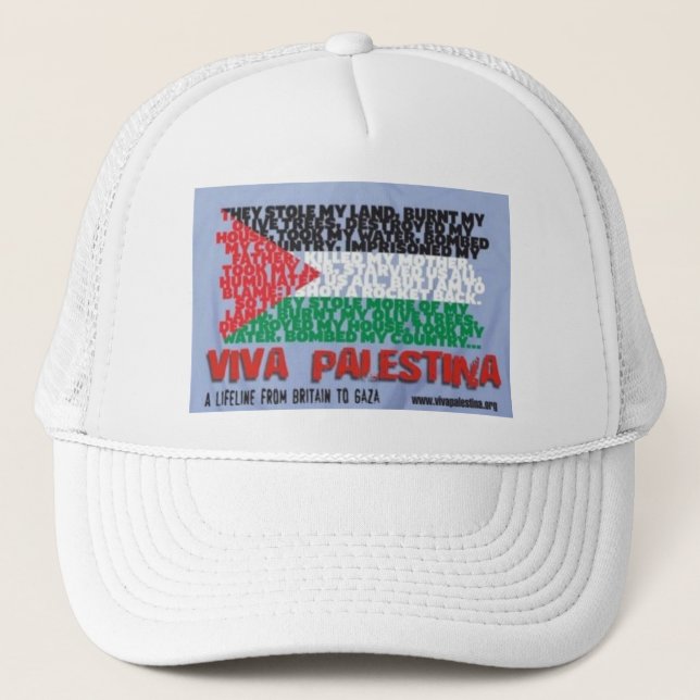 Casquette de Palestina de vivats (Devant)