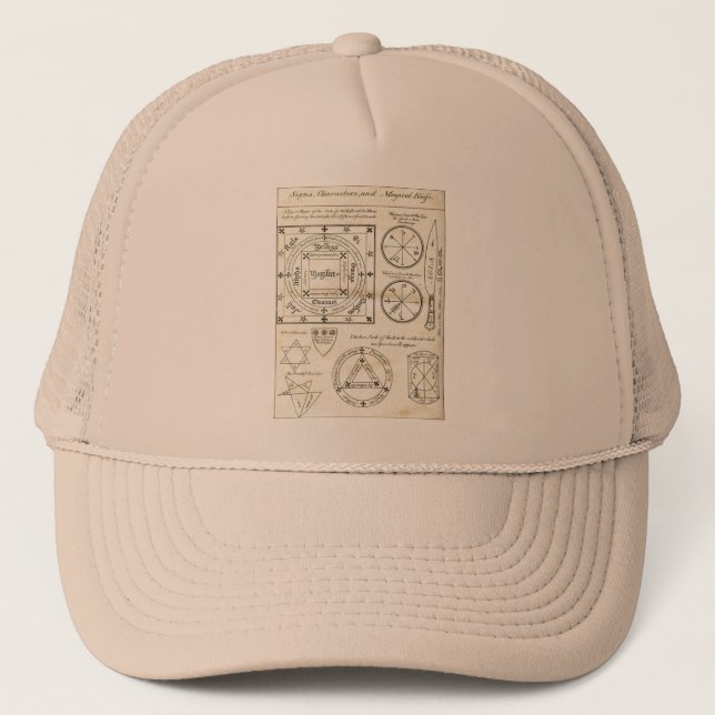 Casquette de panneaux magiques (Devant)
