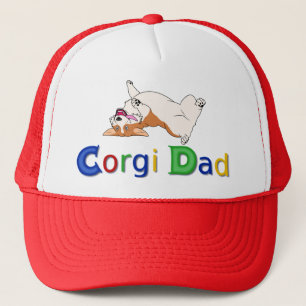Casquette de papa de corgi