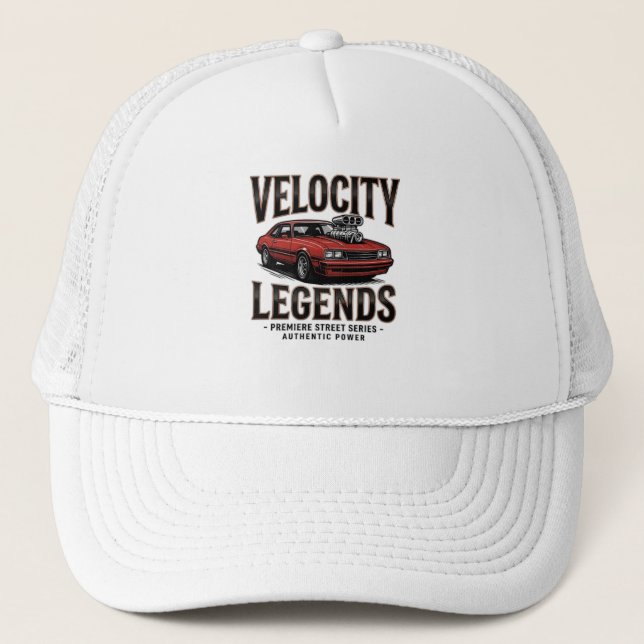 Casquette de Papa Graphique de Voiture Musclée Lég (Devant)