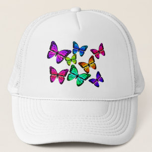 Casquette de papillons