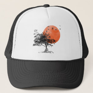Casquette de parc de coucher du soleil