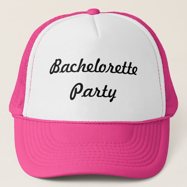Casquette de partie de Bachelorette (Devant)