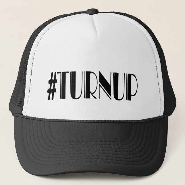 CASQUETTE DE PARTIE DE CAMIONNEUR DE TURNUP (Devant)