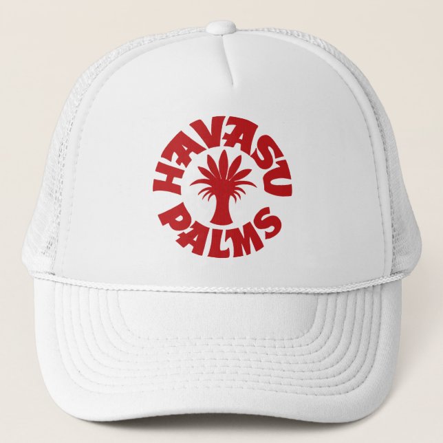 Casquette de paumes de Havasu - rouge (Devant)