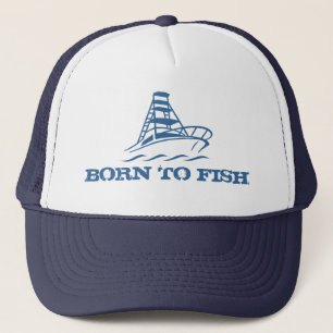 Casquette de pêche   Né à pêcher avec conception d