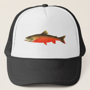 Casquette de pêche - poisson rouge canadien de