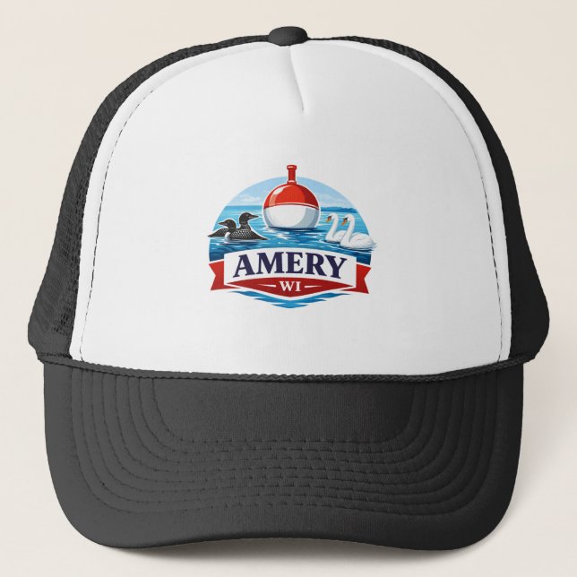Casquette de pêche - Souvenir de la vie lacustre d (Devant)