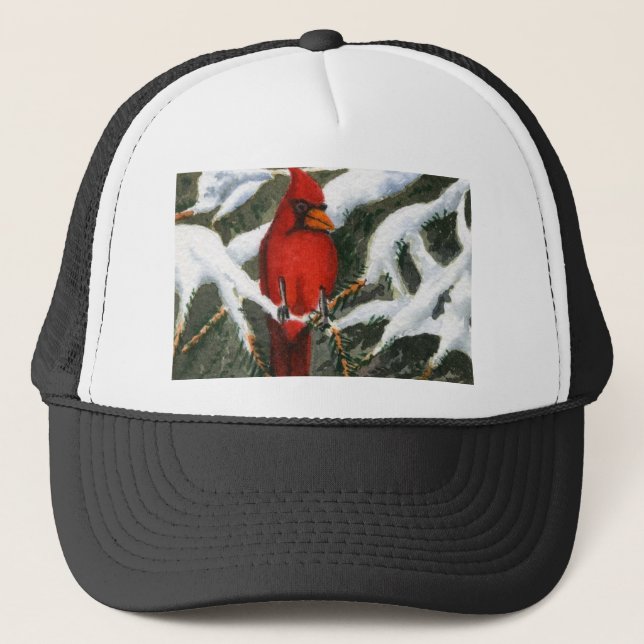 Casquette de peinture à la neige (Devant)