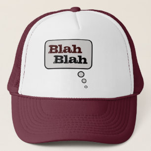 Casquette de pensée fade fade de bulle