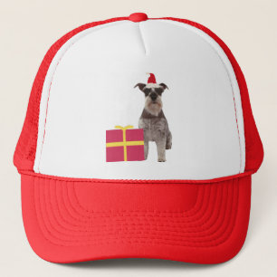 Casquette de Père Noël de Schnauzer