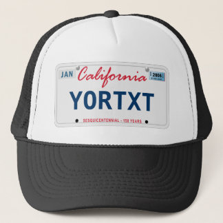 Casquette de permis de CA
