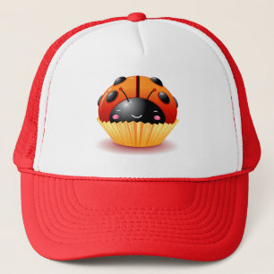 Casquette de petit gâteau de coccinelle
