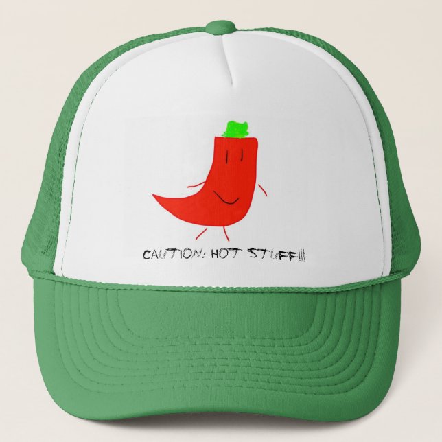 Casquette de petit piment vert (Devant)