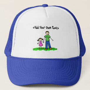 Casquette de petite fille de papa (Brunette)
