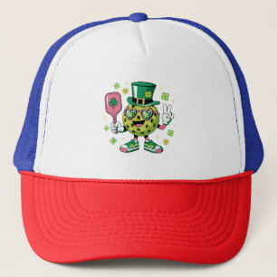 Casquette de Pickleball Chanceuse Trèfle Irlandais