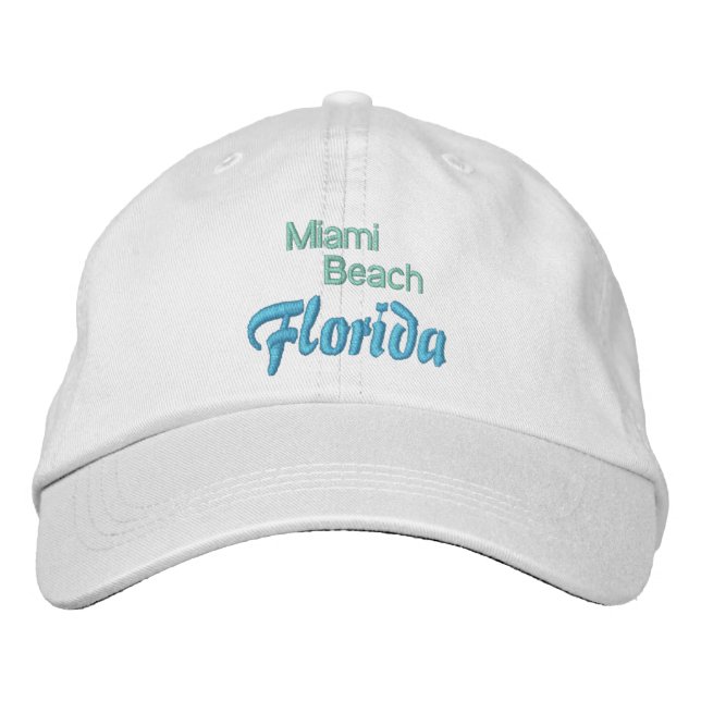 CASQUETTE DE PLAGE MIAMI (Devant)