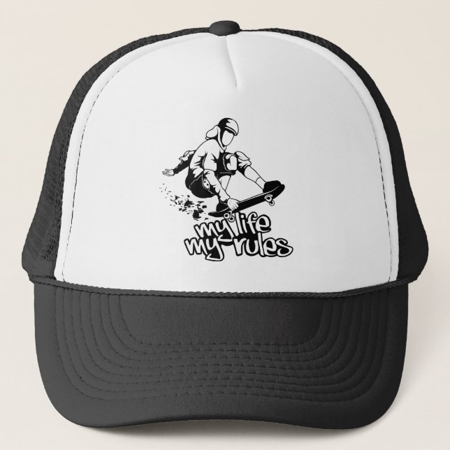 Casquette de planche à roulettes - choisissez la c (Devant)