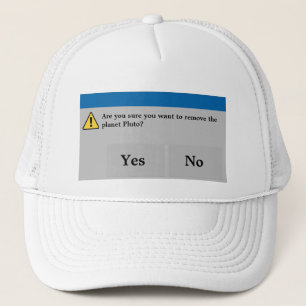 Casquette de Pluton de planète